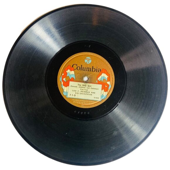 Leo Reisman A Smile Will Go A Long Long Way /The Only Girl - 71-D Columbia 78rpm - Picture 3 of 4